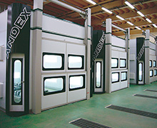 Special-purpose paint booths