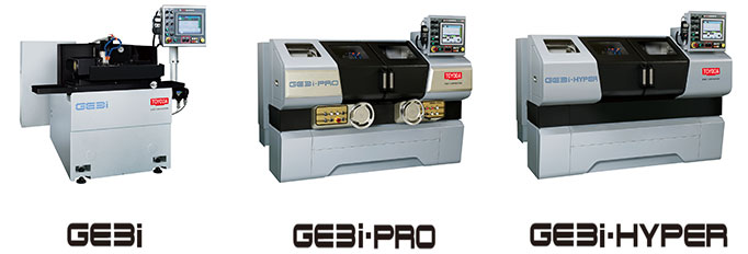 2016年2月 CNC円筒研削盤「GE3i」シリーズを開発、販売開始
